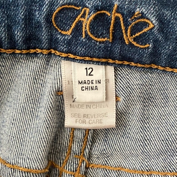 Vintage-Style Cache Bootcut Jeans - Picture 8 of 10